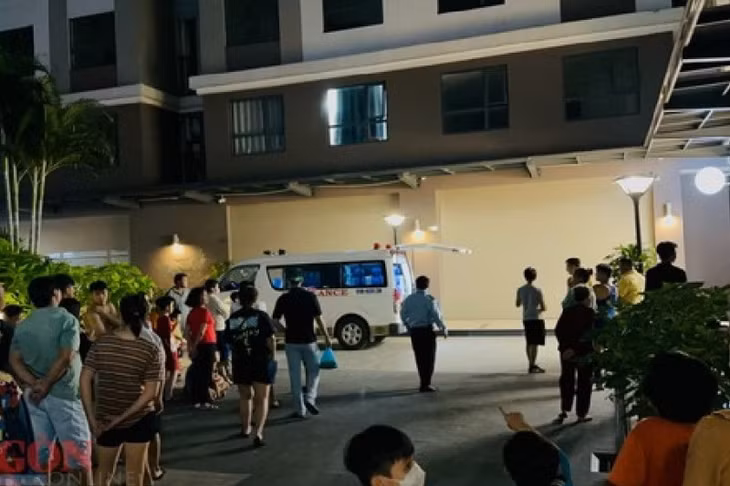 Chung cư nơi xảy ra vụ việc.