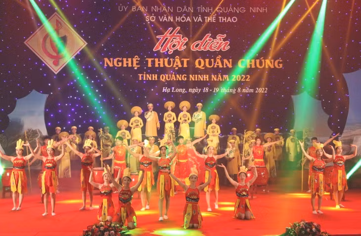 Các tiết mục tham gia Hội diễn Nghệ thuật quần chúng tỉnh Quảng Ninh năm 2022 đều được đầu tư, dàn dựng công phu.