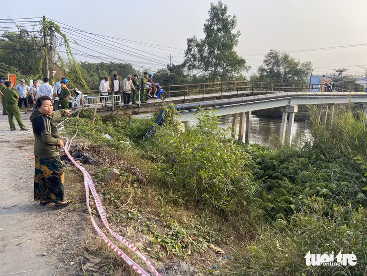 Hiện trường nơi xảy ra vụ việc - Ảnh: HOÀI THƯƠNG