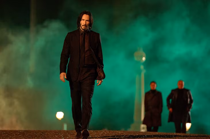 Keanu Reeves trở lại trong John Wick: Chapter 4. Ảnh: Nhà sản xuất