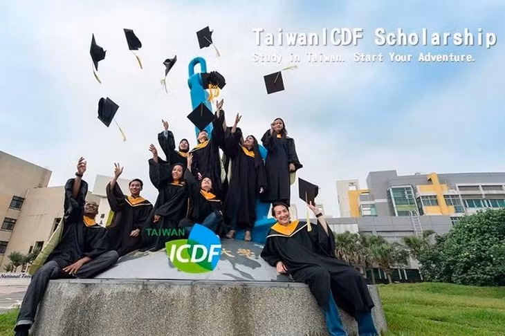 Học bổng quỹ Taiwan ICDF dành cho đối tượng thuộc đối tác của quỹ.