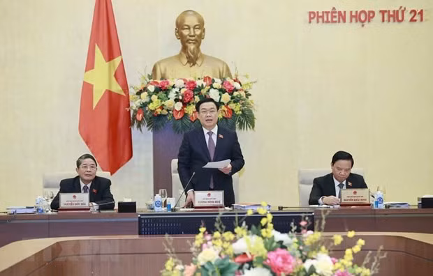Khai mac phien hop thu 21 cua Uy ban Thuong vu Quoc hoi hinh anh 2