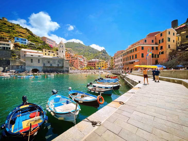 Một góc thơ mộng tại Cinque Terre. Ảnh: Billy Ngo
