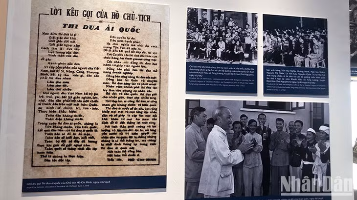 Lời kêu gọi "Thi đua ái quốc" của Chủ tịch Hồ Chí Minh.