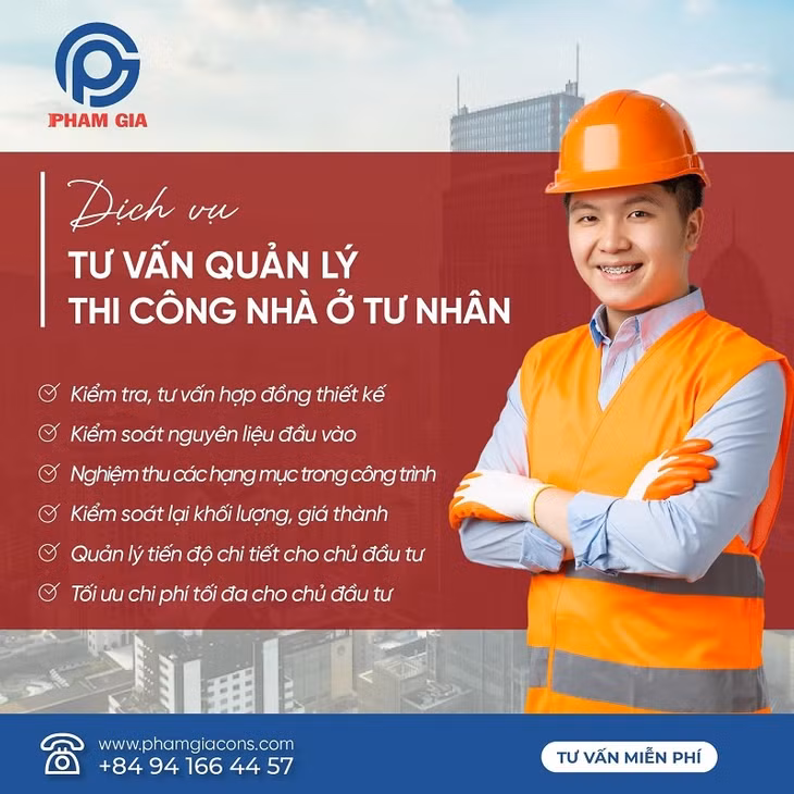 Đơn vị hàng đầu trong tư vấn giám sát biệt thự - Phạm Gia ảnh 3