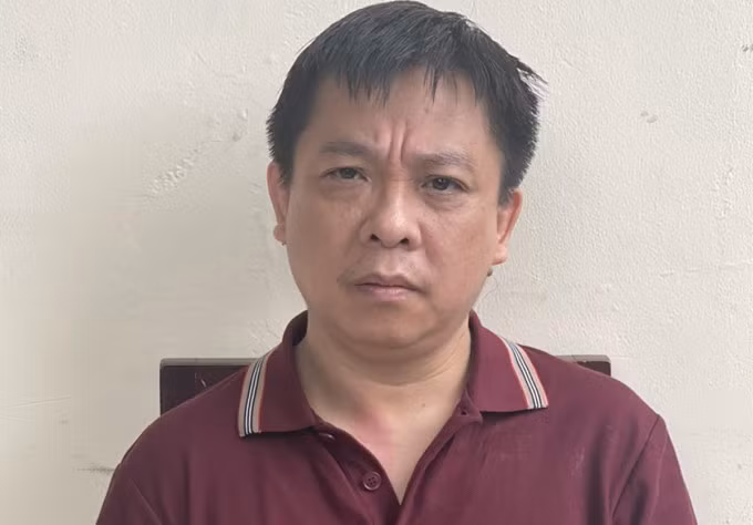 Bị can Nguyễn Ngọc Phương, Chủ tịch HĐQT Vàng Phú Cường. Ảnh: Bộ Công an