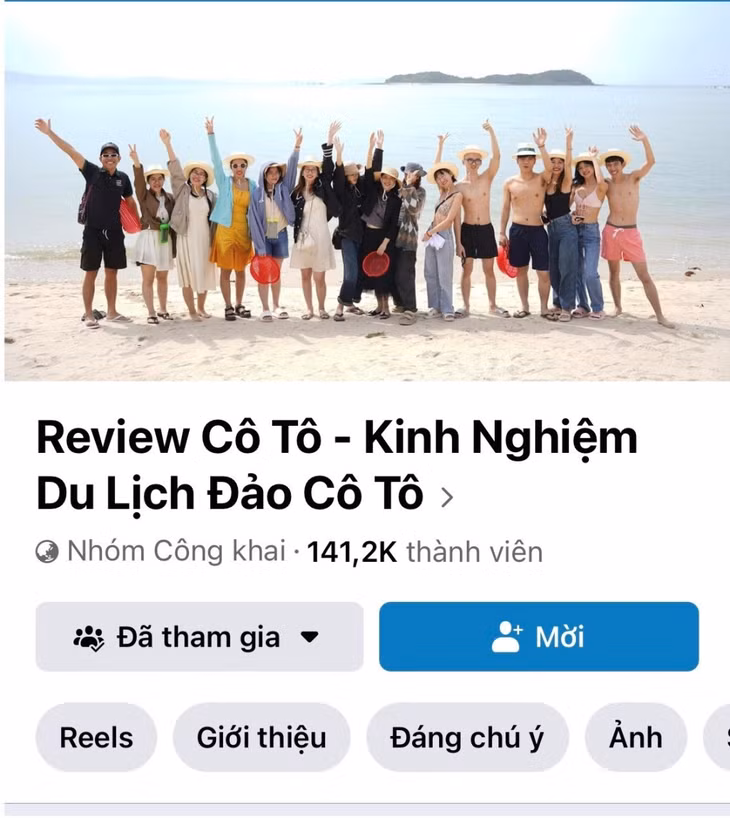 Nhóm Review Cô Tô với hơn 140.000 thành viên