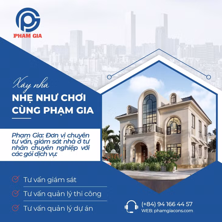 Đơn vị hàng đầu trong tư vấn giám sát biệt thự - Phạm Gia ảnh 1