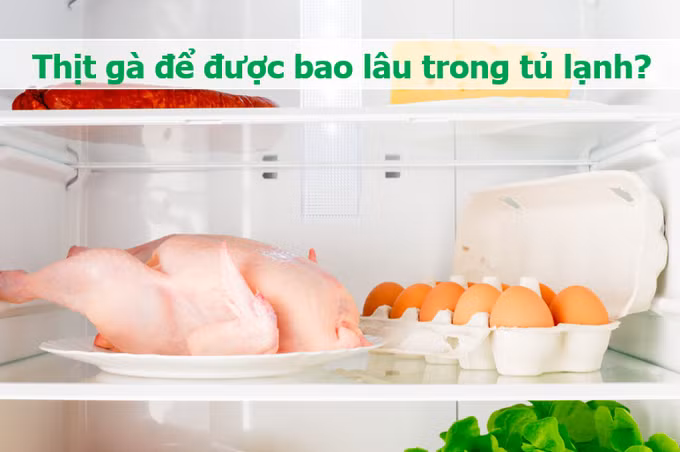 Thịt gà sống tốt nhất nên được bảo quản trong đồ đựng không rò rỉ (Đồ họa: Minh Nhật).