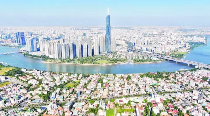 Một góc đô thị Thành phố Hồ Chí Minh hôm nay. (Ảnh: THẾ ANH)