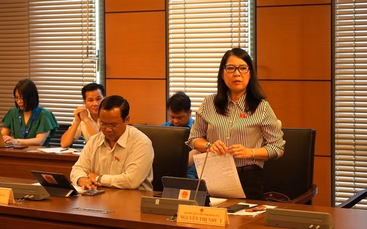 Đại biểu Nguyễn Thị Như Ý - Đoàn đại biểu Quốc hội tỉnh Đồng Nai. (Ảnh: TRUNG HƯNG)