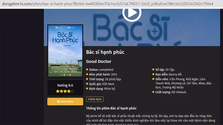 Phim đăng lậu trên dongphim1s.com.