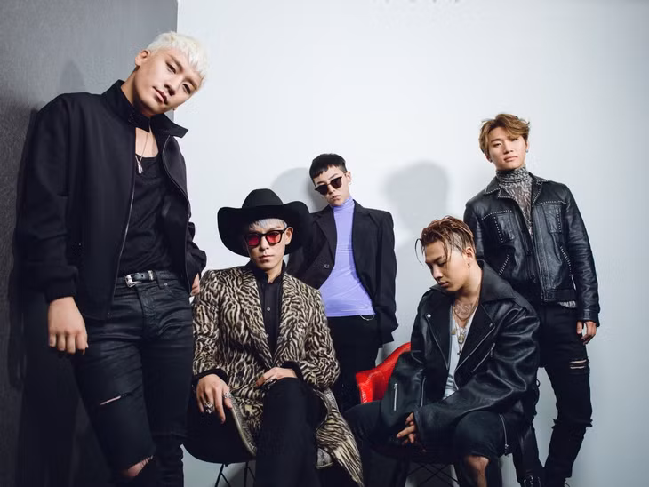 Big Bang từng là nhóm nhạc nam nổi tiếng nhất Kpop. Ảnh:The Washington Post.