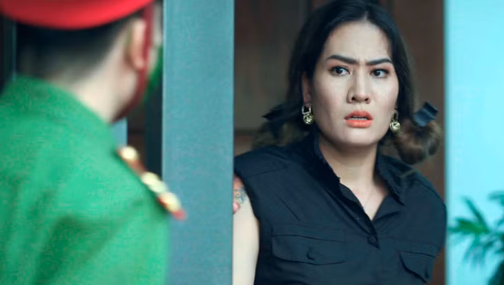 Vai Thảo trong Đấu trí dù không có nhiều đất diễn nhưng Minh Cúc ít nhiều để lại dấu ấn. Ảnh: Nhà sản xuất