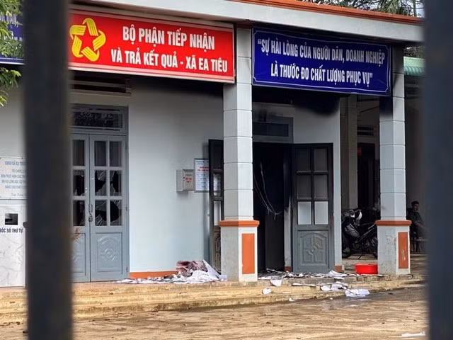 Hiện trường xảy ra vụ việc. Ảnh Báo CAND
