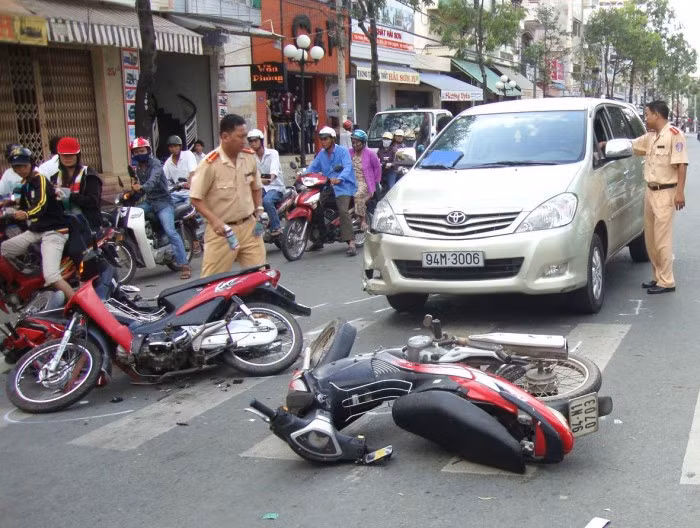 Số vụ tai nạn giao thông trong 6 tháng đầu năm 2023 giảm 12,9%.