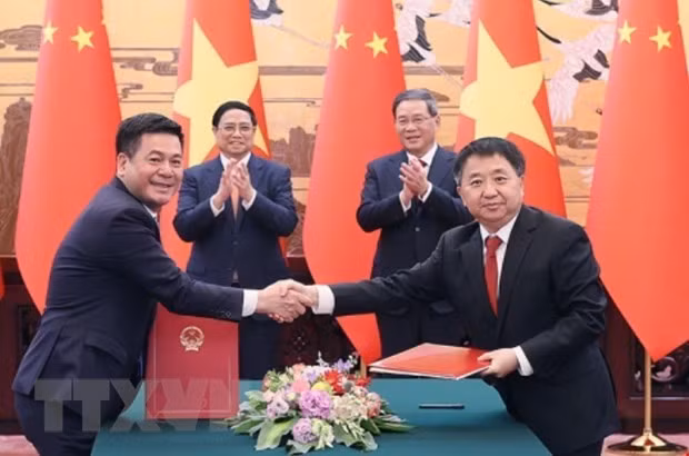 Viet Nam-Trung Quoc tang cuong hop tac ve quan ly thi truong hinh anh 1