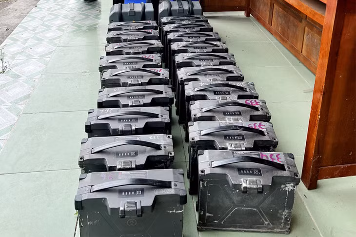 Tang vật vụ án.