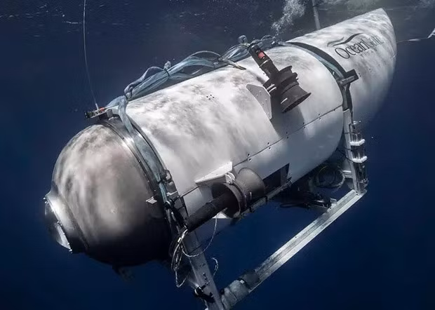Tàu lặn Titan. Ảnh: OceanGate