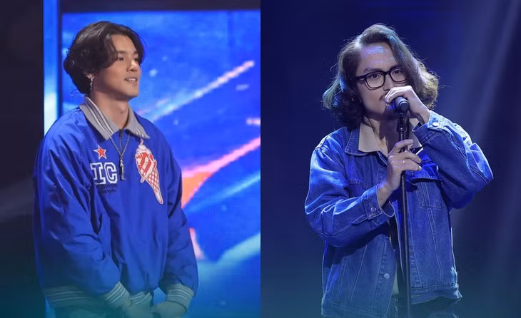 Dubbie và Alen (Megashock), hai thí sinh liên quan những tranh cãi gần đây ở Rap Việt - Ảnh: BTC
