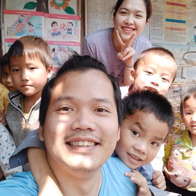 Hoàng Hoa Trung, người sáng lập dự án Nuôi em.