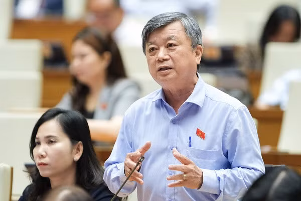 Đại biểu Trương Trọng Nghĩa, Đoàn ĐBQH TP Hồ Chí Minh phát biểu tại Quốc hội.