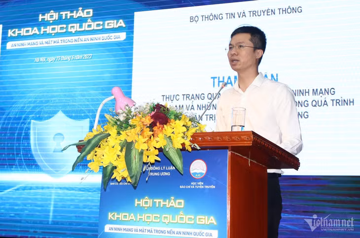 Ông Trần Đăng Khoa, Phó Cục trưởng phụ trách Cục An toàn thông tin, Bộ TT&amp;TT.