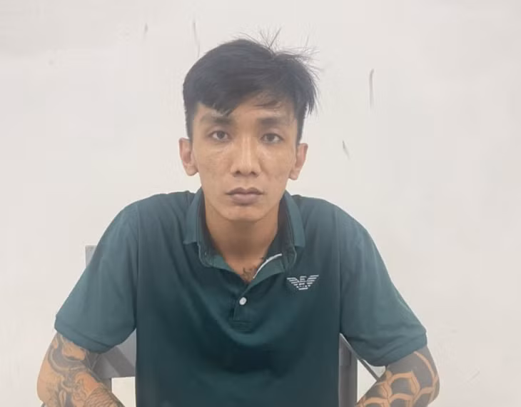 Nguyễn Thanh Dũng tại cơ quan điều tra.