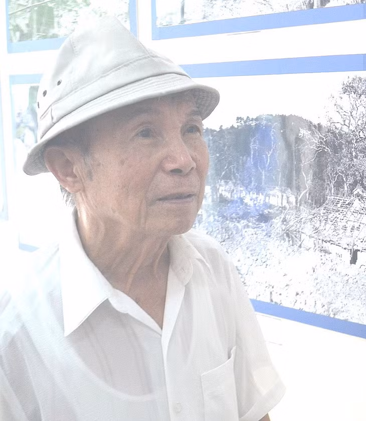 Cố nhà báo, nghệ sĩ nhiếp ảnh Công Vượng. Ảnh chụp năm 2014.