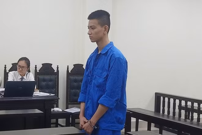 Bị cáo Phương tại phiên tòa.