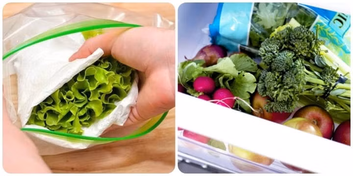 Rau củ bảo quản trong tủ lạnh được bao lâu? ảnh 1