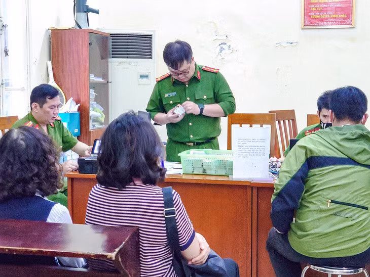 Theo nghị định mới của Chính phủ, chức danh trưởng công an xã không còn được quy định - Ảnh: NAM TRẦN