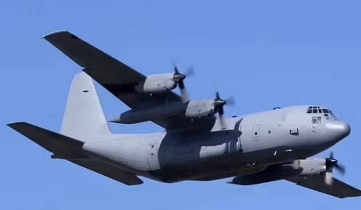 Máy bay vận tải C-130 Hercules. Ảnh: D.M