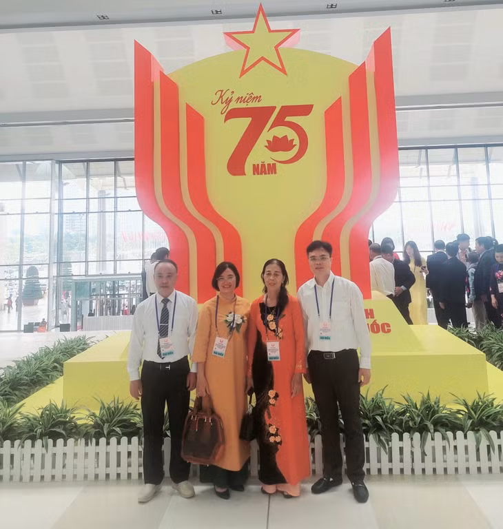 Các đại biểu Quảng Ninh tham dự hội nghị. Ảnh do nhân vật cung cấp