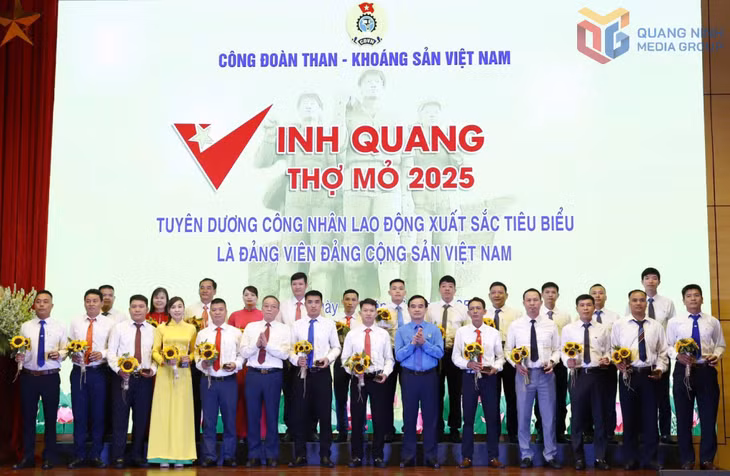 Anh Trần Văn An tại lễ tuyên dương 