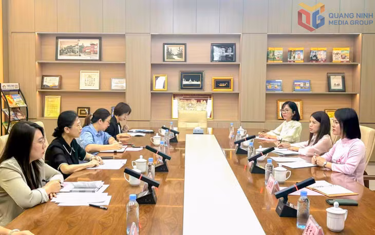 Quang cảnh buổi hội đàm.