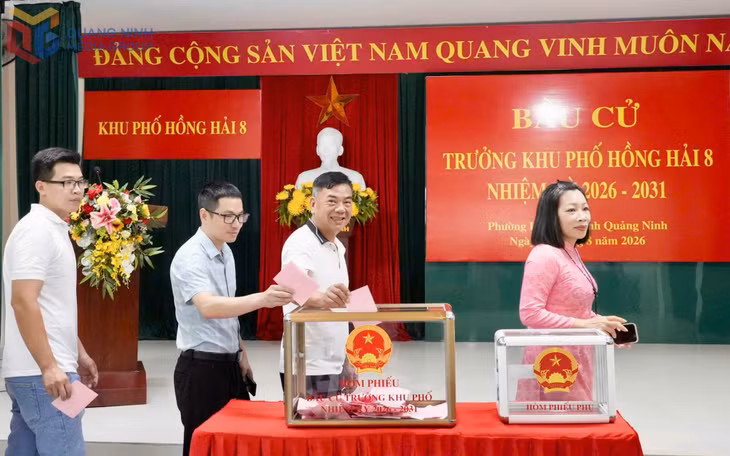 Các cử tri đại diện hộ gia đình khu phố Hồng Hải 8, phường Hạ Long, kỳ vọng vào ứng cử viên Trưởng khu phố mới trẻ, tâm huyết và dẫn dắt khu phố ngày càng phát triển.