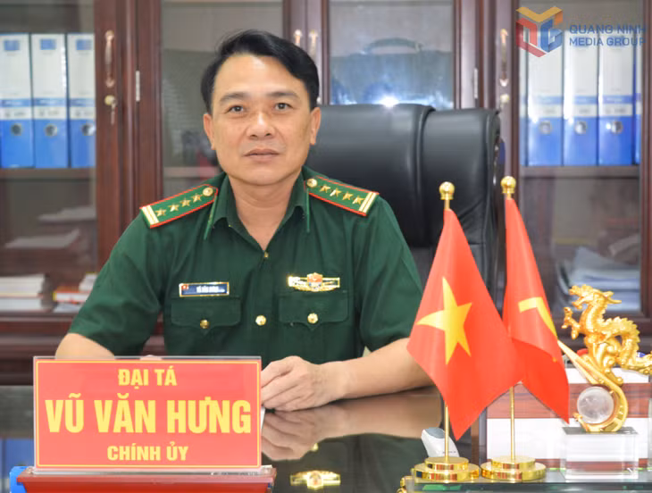 Đại tá Vũ Văn Hưng, Chính ủy Ban Chỉ huy BĐBP tỉnh.