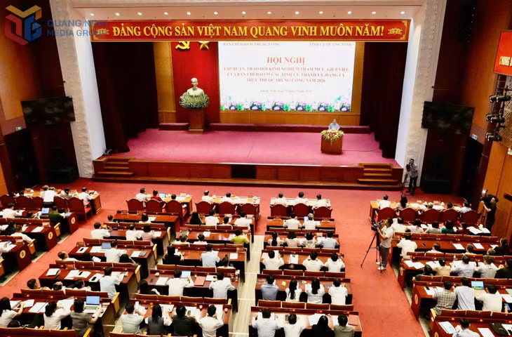 Quang cảnh hội nghị.
