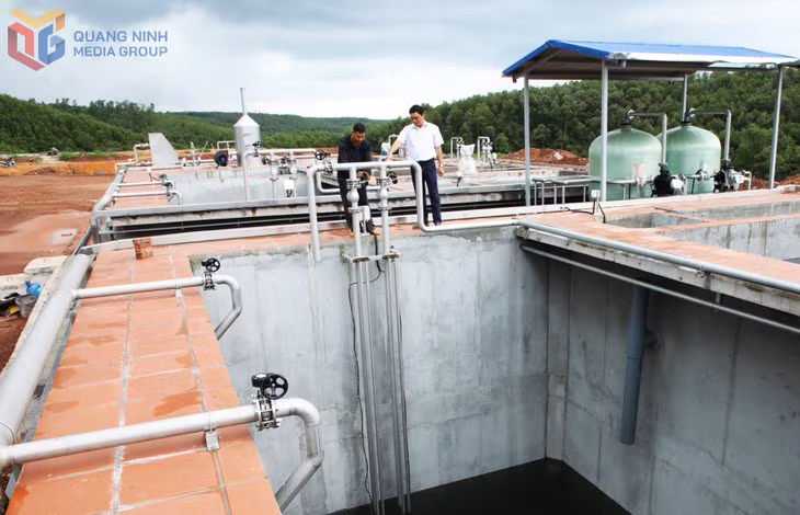 Hệ thống xử lý nước thải tại CCN Đông Đầm Hà B đã hoàn thiện, đáp ứng yêu cầu bảo đảm môi trường trong quá trình vận hành.