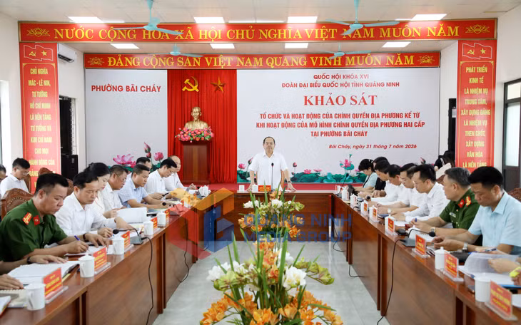 Quang cảnh buổi làm việc (7-2026). Ảnh: Thu Chung