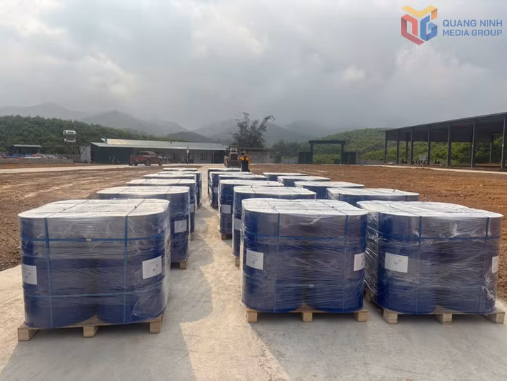 Lô sản phẩm 160 tấn tinh dầu quế Công ty TNHH MTV Quế Ba Chẽ xuất khẩu sang Mỹ tháng 3/2026.