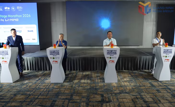 Ban Tổ chức công bố mùa giải Marathon Quốc tế Di sản Hạ Long 2026 đồng hành cùng Li-Ning.