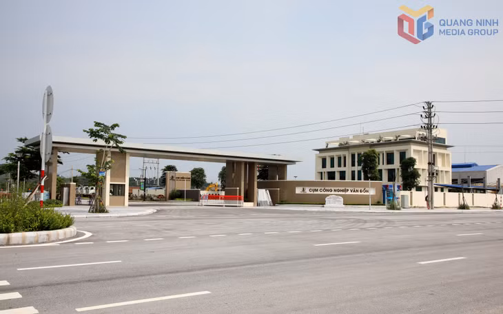Cụm công nghiệp Vân Đồn (đặc khu Vân Đồn) vừa được đầu tư xây dựng.