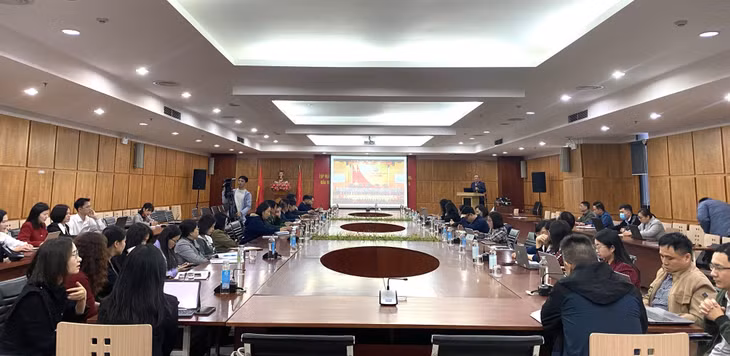 Quang cảnh hội nghị tập huấn.