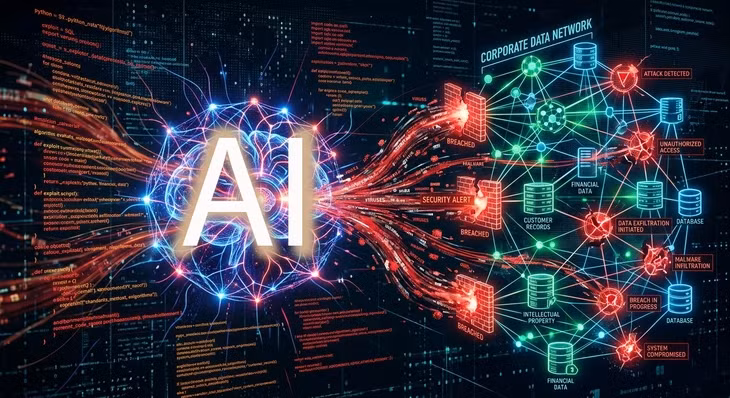 Sự xuất hiện của “Agentic AI” - các hệ thống có khả năng tự suy nghĩ, tự tìm kiếm và thực thi khiến nguy cơ tấn công gia tăng đáng kể - Ảnh minh họa