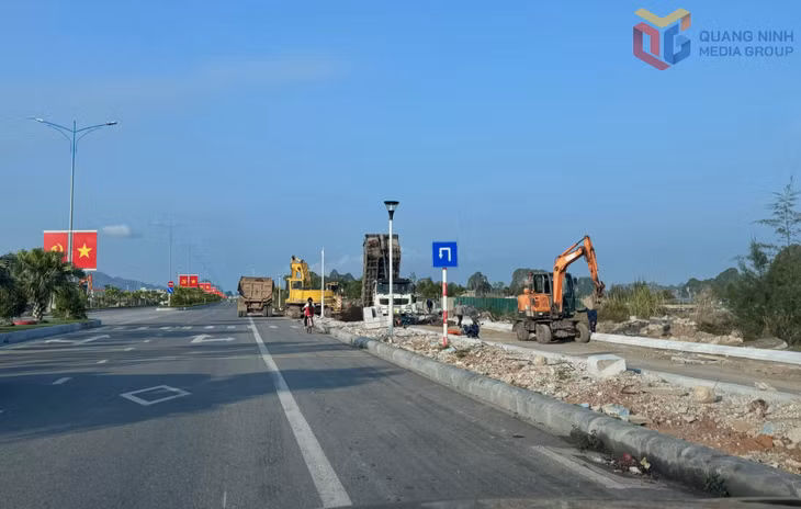 Dự án chỉnh trang, nâng cấp đô thị Thống Nhất đang được triển khai thi công tích cực. Ảnh: Mạnh Trường