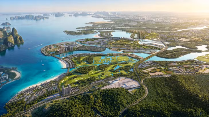 Vinhomes Global Gate Hạ Long sở hữu hai công viên rừng có diện tích tương đương các đại đô thị.