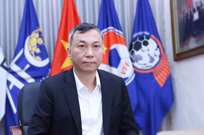 Chủ tịch VFF Trần Quốc Tuấn. Ảnh: VFF