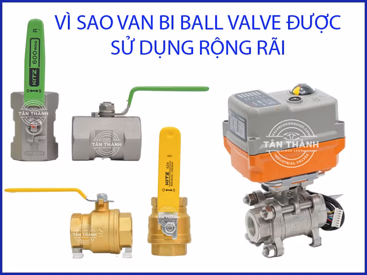 Ứng dụng van bi trong hệ thống nước, khí nén và dầu công nghiệp ảnh 1 Ứng dụng van bi trong hệ thống nước, khí nén và dầu công nghiệp ảnh 1